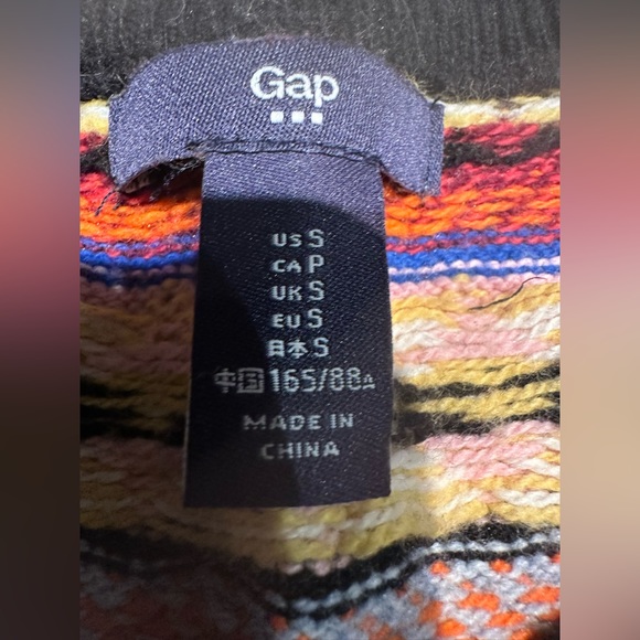 GAP Girls Striped Sweater - Picture 3 of 3